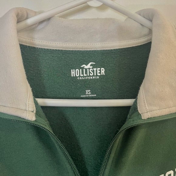HOLLISTER Cropped Sweater Size  XS Green - Picture 4 of 4